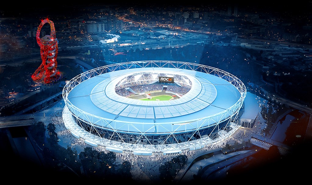 Årets løb foregår på det olympiske Queen Elizabeth station i London
(Foto: www.raceofchampions.com)